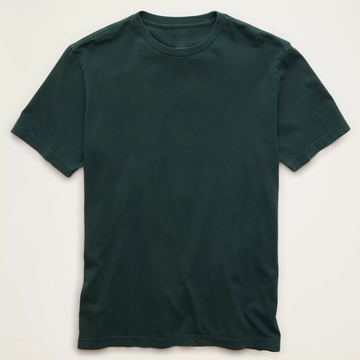 Standard Fit Everyday Lived‑In Mens Short Sleeve Tee